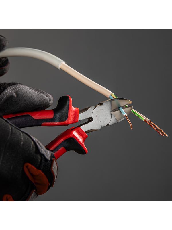 Бокорезы Nickel, 180 мм, никелированные, двухкомпонентные рукоятки Matrix