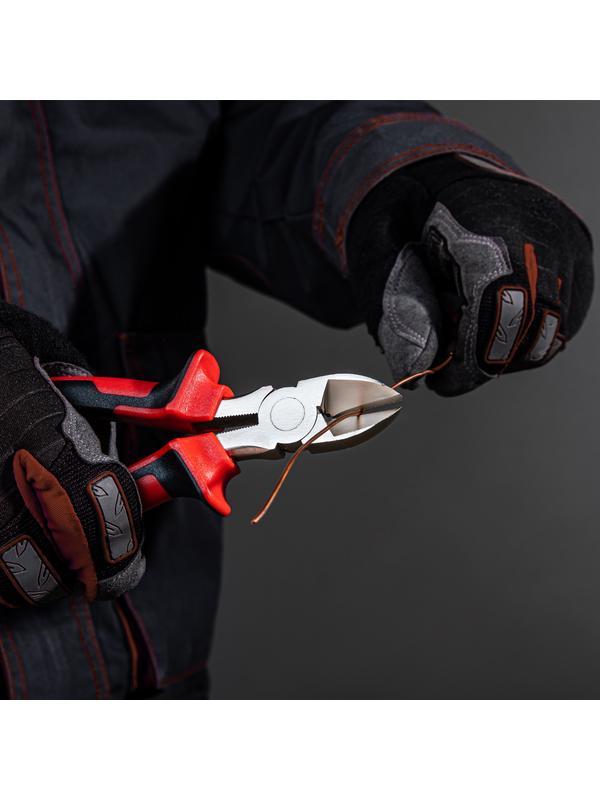 Бокорезы Nickel, 180 мм, никелированные, двухкомпонентные рукоятки Matrix