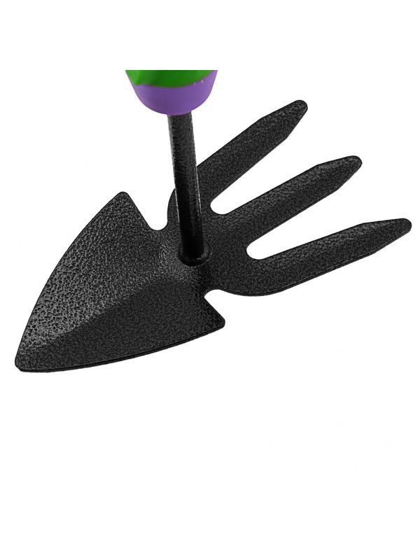 Мотыжка комбинированная, 75 х 260 мм, стальная, обрезиненная эргономичная рукоятка, Era, Palisad