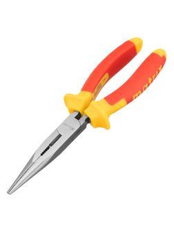 Длинногубцы прямые Insulated, 200 мм, двухкомпонентные рукоятки Matrix Professional