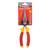 Длинногубцы прямые Insulated, 200 мм, двухкомпонентные рукоятки Matrix Professional