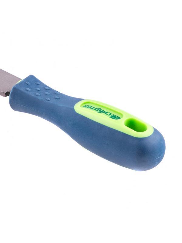 Напильник, 300 мм, плоский, двухкомпонентная рукоятка, №2 Сибртех