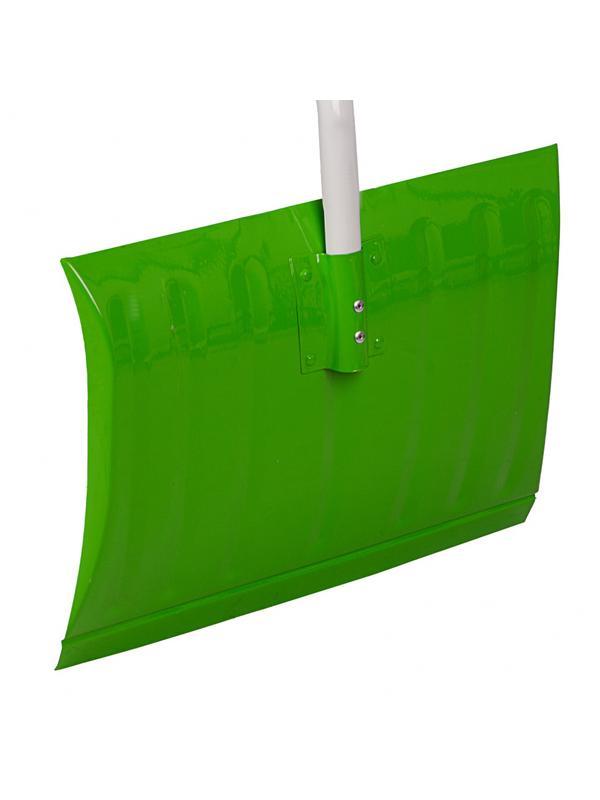 Лопата для уборки снега стальная, 470 х 350 х 1320 мм, стальной черенок, Россия, Сибртех