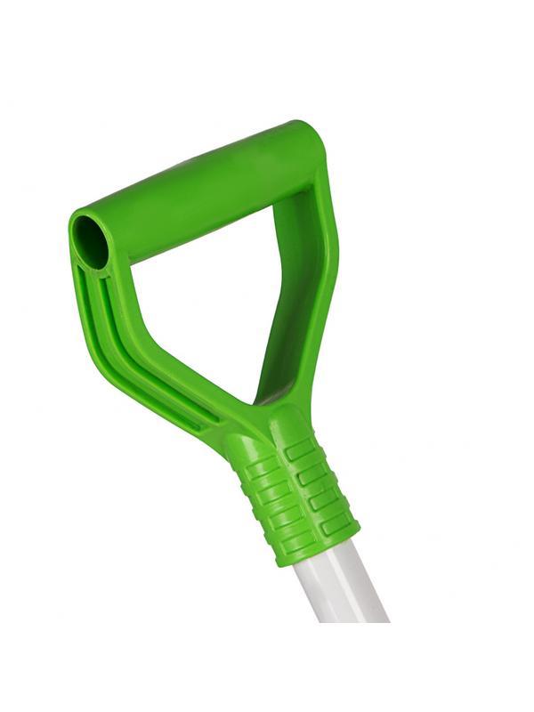 Лопата для уборки снега стальная, 470 х 350 х 1320 мм, стальной черенок, Россия, Сибртех