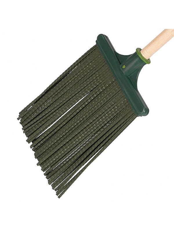 Метла полипропиленовая, 230 х 250 х 1490 мм, плоская, деревянный черенок, Россия, Сибртех