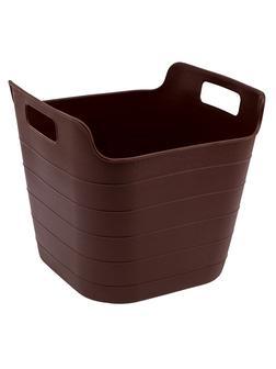Ведро гибкое сверхпрочное, 26 л, коричневое, Сибртех