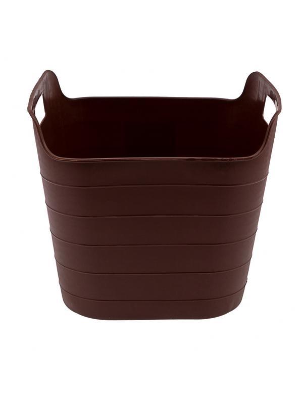 Ведро гибкое сверхпрочное, 26 л, коричневое, Сибртех
