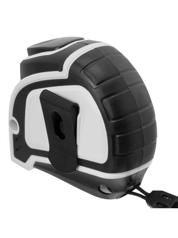 Рулетка Autostop,3 м х 16 мм,двухкомпонентный корпус,автоматическая фиксация,Pro Matrix