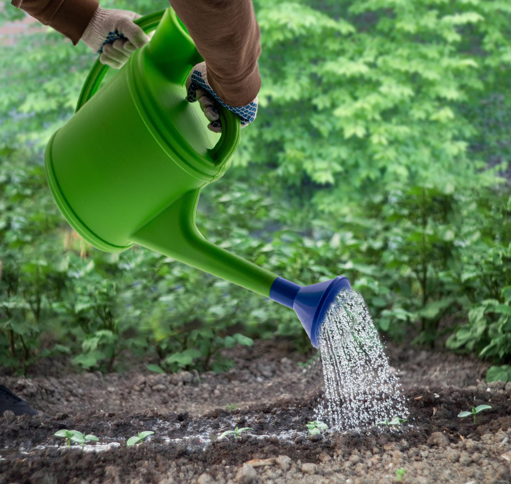 Лейка садовая, 10 л, с горловиной, пластмассовая Россия Сибртех