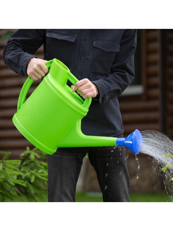 Лейка садовая, 10 л, с горловиной, пластмассовая Россия Сибртех