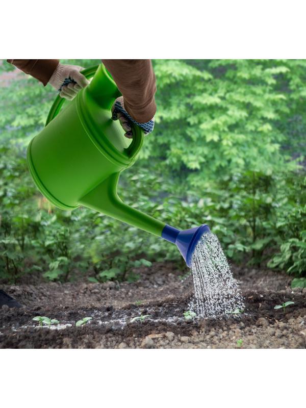 Лейка садовая, 10 л, с горловиной, пластмассовая Россия Сибртех