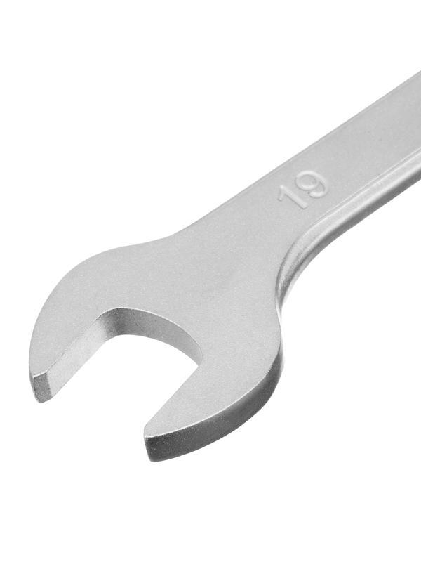 Набор ключей комбинированных трещоточных, количество зубьев 100, СRV, 7 шт, 8-19 мм Gross