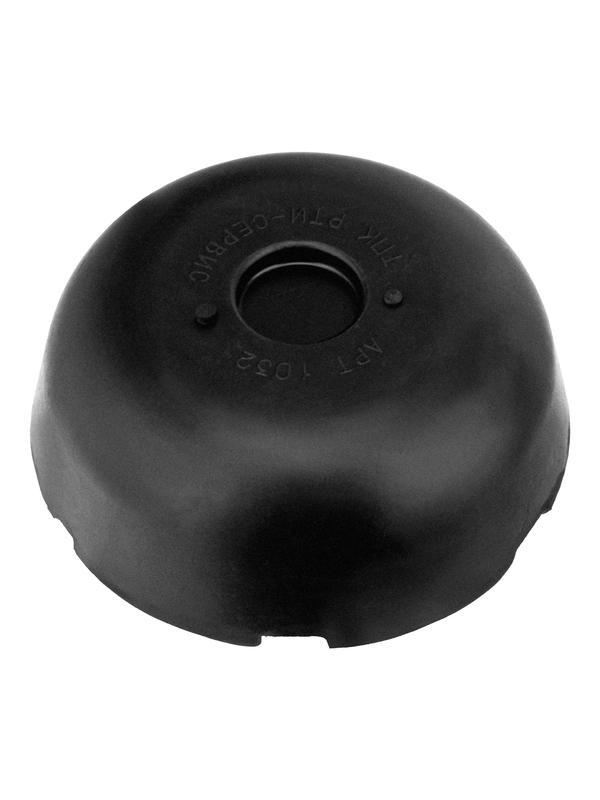 Резиновая опора для подкатного домкрата универсальная, D 89 мм, D 60 мм, H 35 мм Matrix