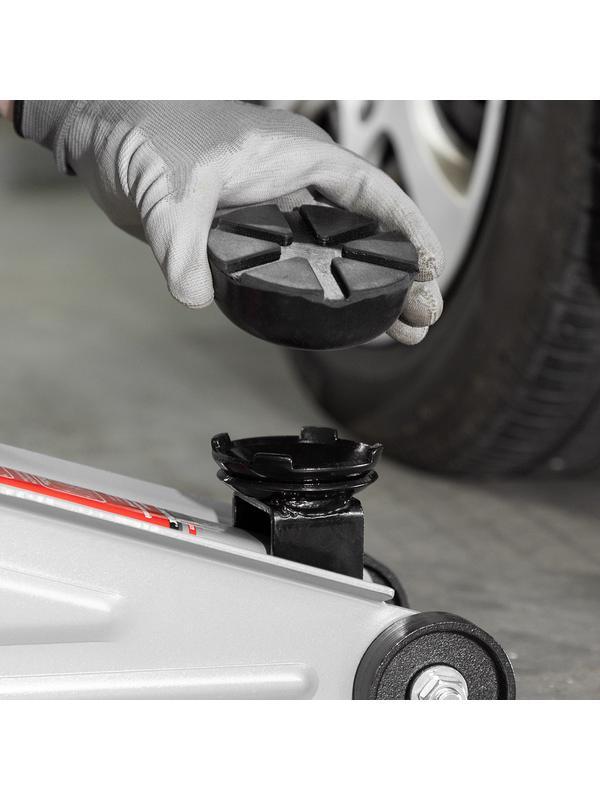 Резиновая опора для подкатного домкрата универсальная, D 89 мм, D 60 мм, H 35 мм Matrix