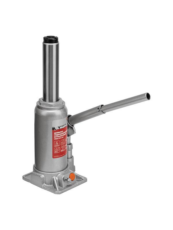 Домкрат гидравлический бутылочный, 5 т, h подъема 197-382 мм Matrix