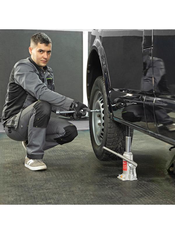 Домкрат гидравлический бутылочный, 5 т, h подъема 197-382 мм Matrix