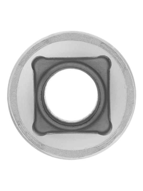 Головка торцевая, 10 мм, шестигранная, CrV, под квадрат 1/2, хромированная Matrix