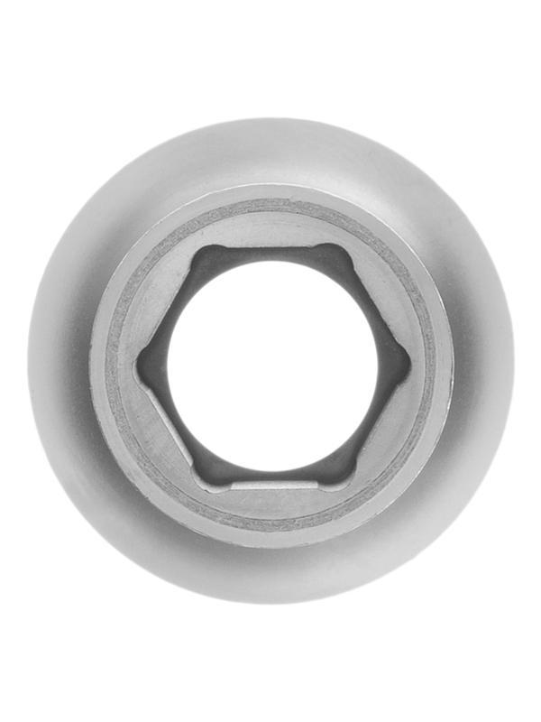 Головка торцевая, 10 мм, шестигранная, CrV, под квадрат 1/2, хромированная Matrix