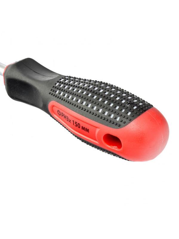 Отвертка Fusion, PH3 х 150 мм, CrV, трехкомпонентная рукоятка 