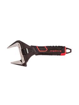 Ключ разводной, тонкие губки, фосфатированный, двухкомпонентная рукоятка, 150 мм, PRO Matrix