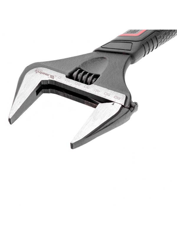 Ключ разводной, тонкие губки, фосфатированный, двухкомпонентная рукоятка, 150 мм, PRO Matrix