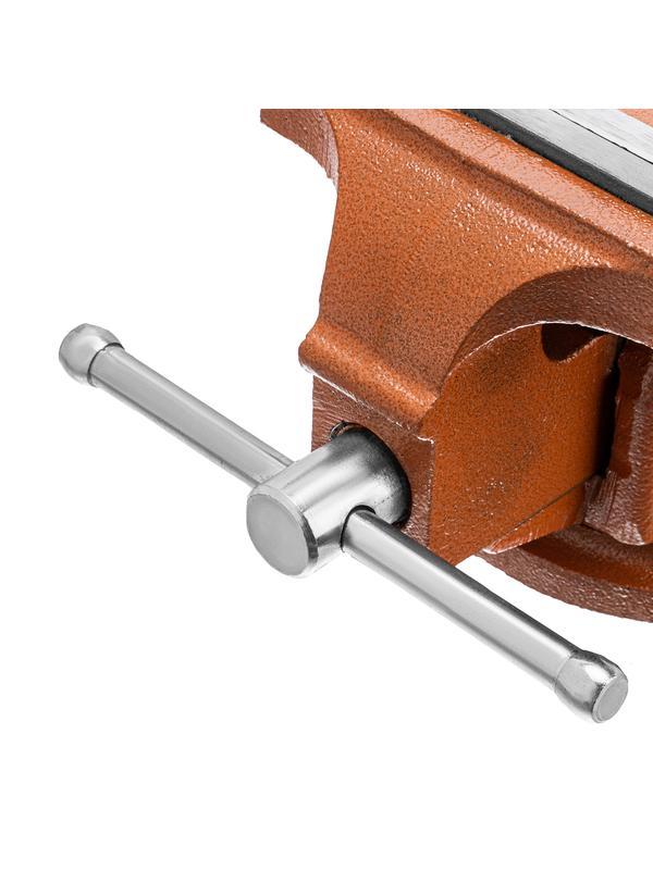 Тиски слесарные, 125 мм, поворотные, с наковальней Sparta