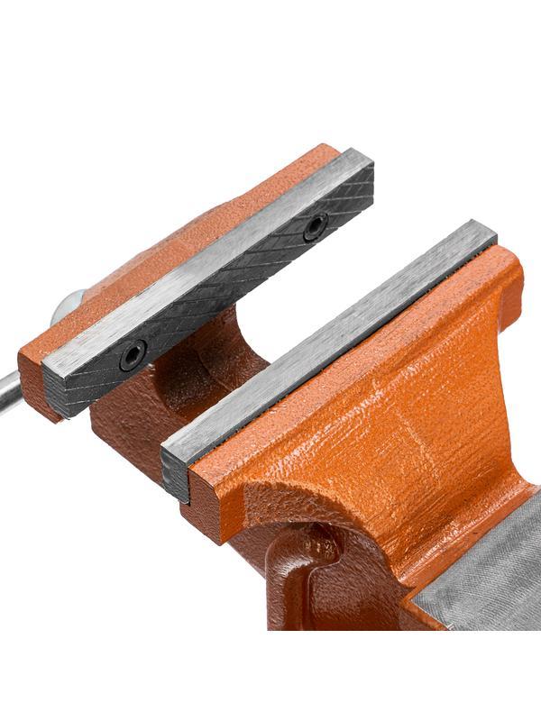 Тиски слесарные, 125 мм, поворотные, с наковальней Sparta