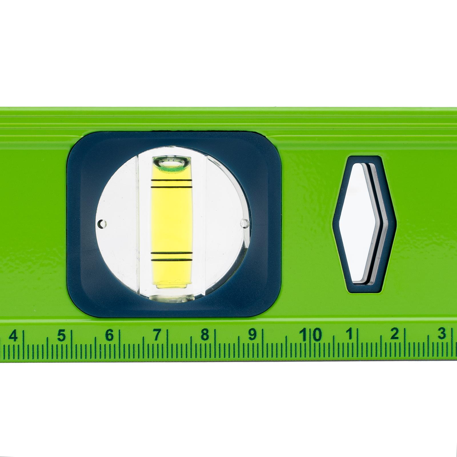 Уровень алюминиевый УС-1, 0-400, фрезерованный, 3 глазка, 400 мм Сибртех