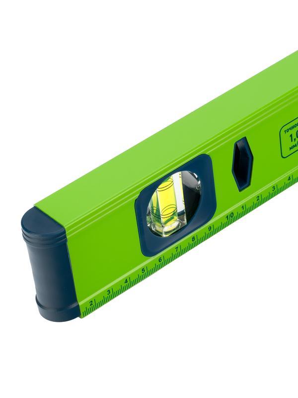 Уровень алюминиевый УС-1, 0-400, фрезерованный, 3 глазка, 400 мм Сибртех