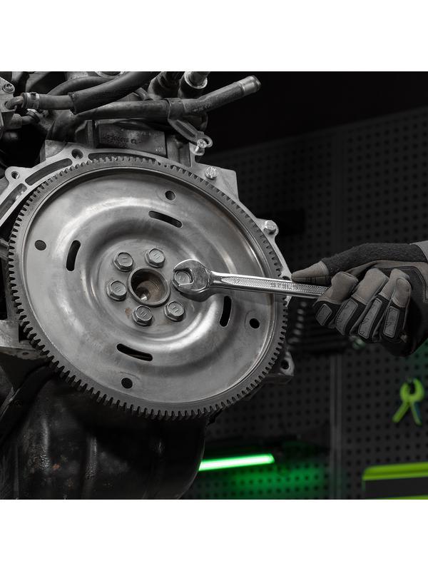 Набор ключей комбинированных 8 шт, 8-19 мм,  антислип Stels