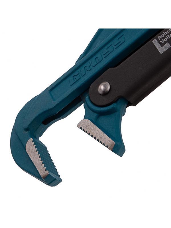 Ключ трубный рычажный 3, №4, цельнокованый, CrV, тип 