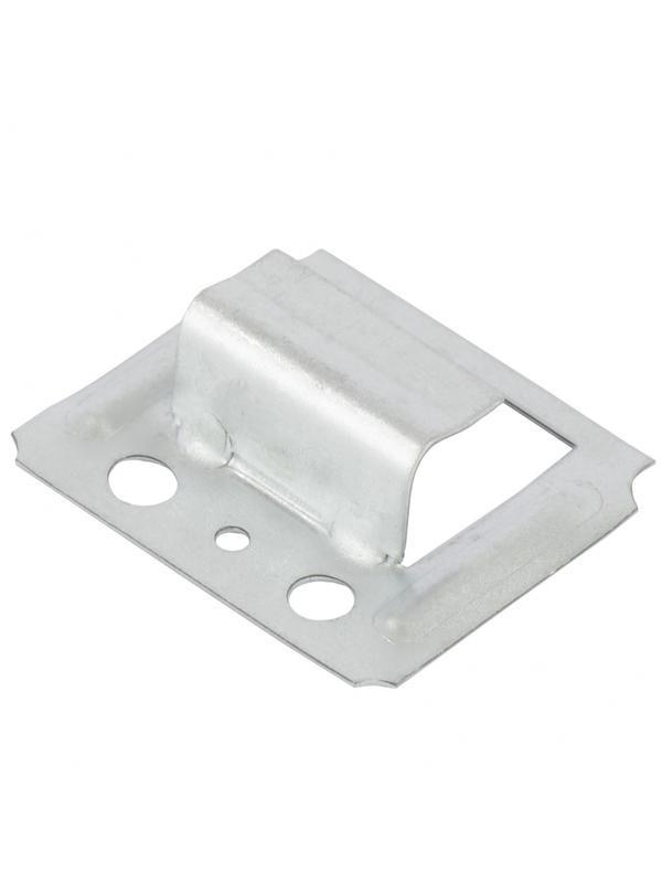 Кляймер №8, оцинкованный, без гвоздя 100 шт Россия Сибртех