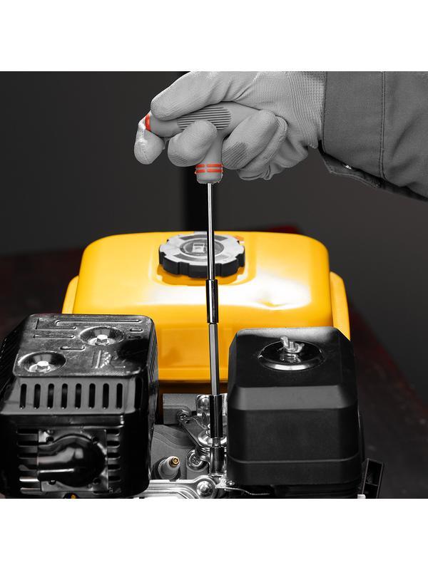 Отвертка с Т-образной эргономичной ручкой и набором насадок, 36 шт, CrV, пластиковый бокс Matrix