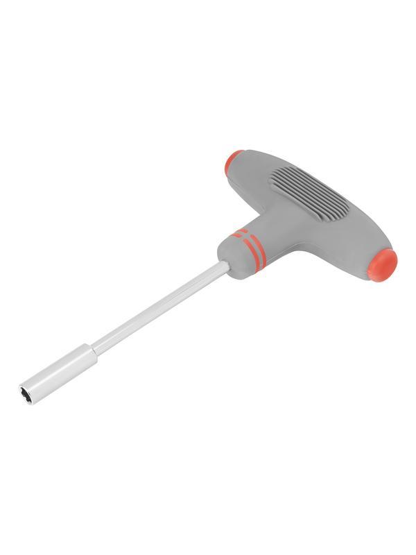 Отвертка с Т-образной эргономичной ручкой и набором насадок, 36 шт, CrV, пластиковый бокс Matrix