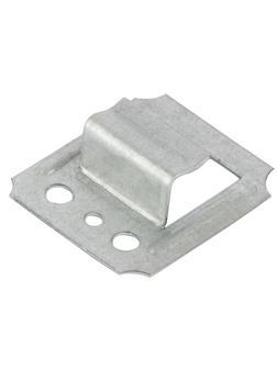 Кляймер №6, оцинкованный с гвоздями, 100 шт Россия Сибртех