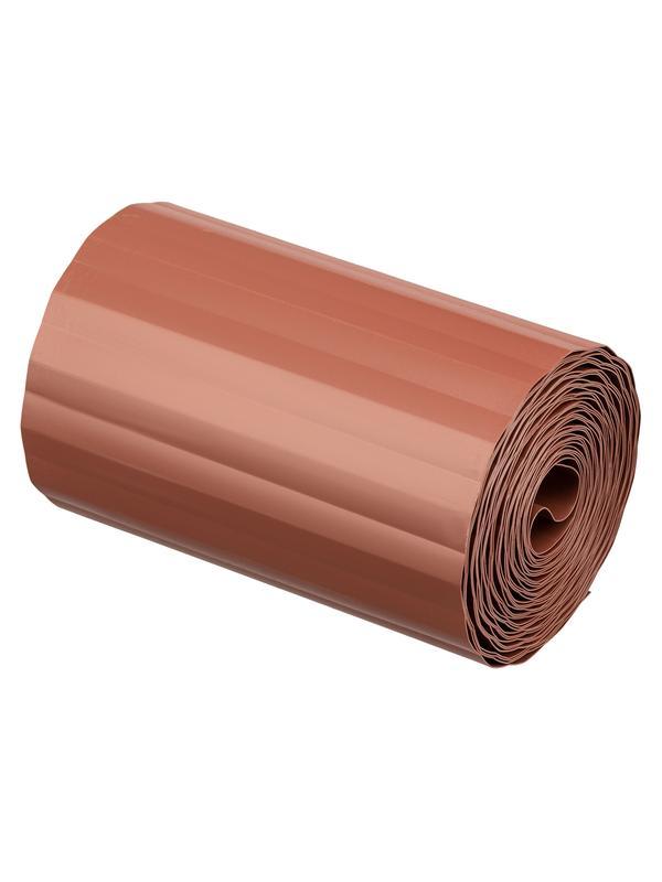 Бордюрная лента, 20 х 900 см, полипропиленовая, коричневая, Россия, Palisad