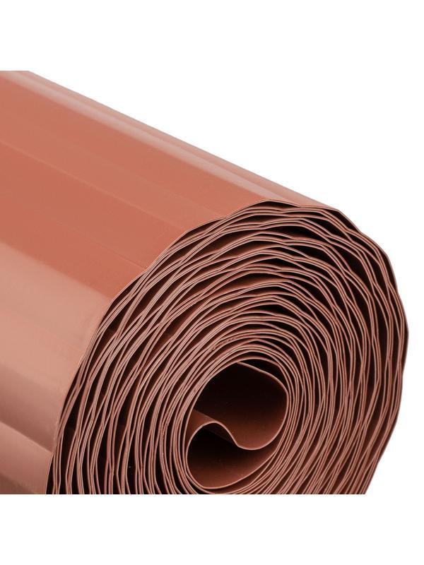 Бордюрная лента, 20 х 900 см, полипропиленовая, коричневая, Россия, Palisad