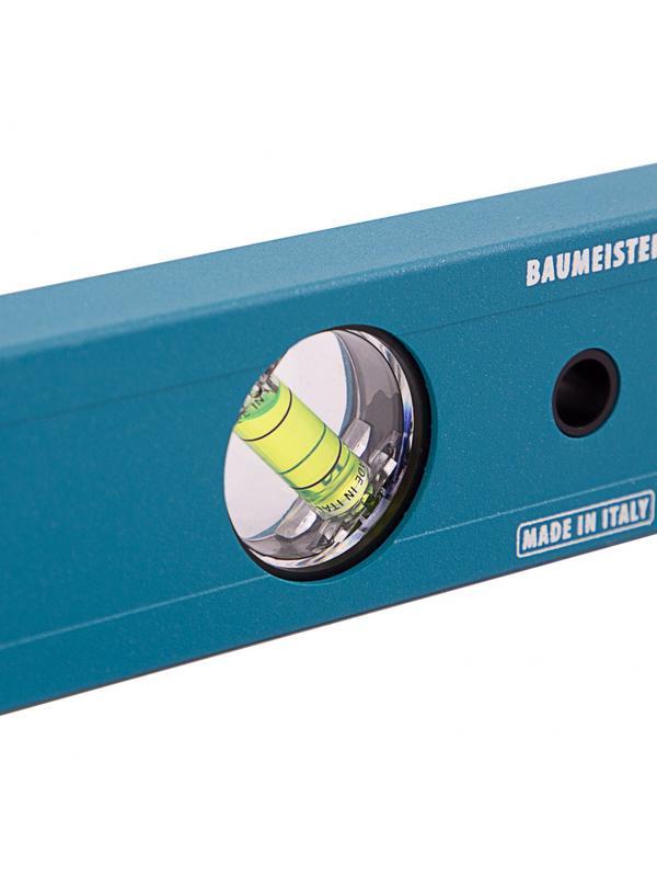 Уровень алюминиевый усиленный, 1200 мм, 3 глазка Gross