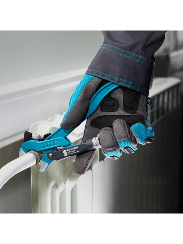 Ключ трубный рычажный, №0, 0.5, цельнокованый, CrV, тип 