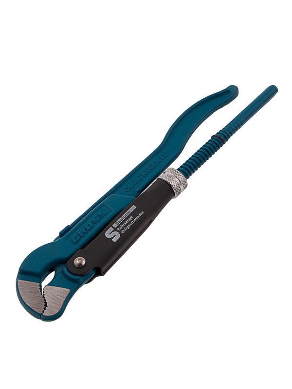 Ключ трубный рычажный, №0, 0.5, цельнокованый, CrV, тип 