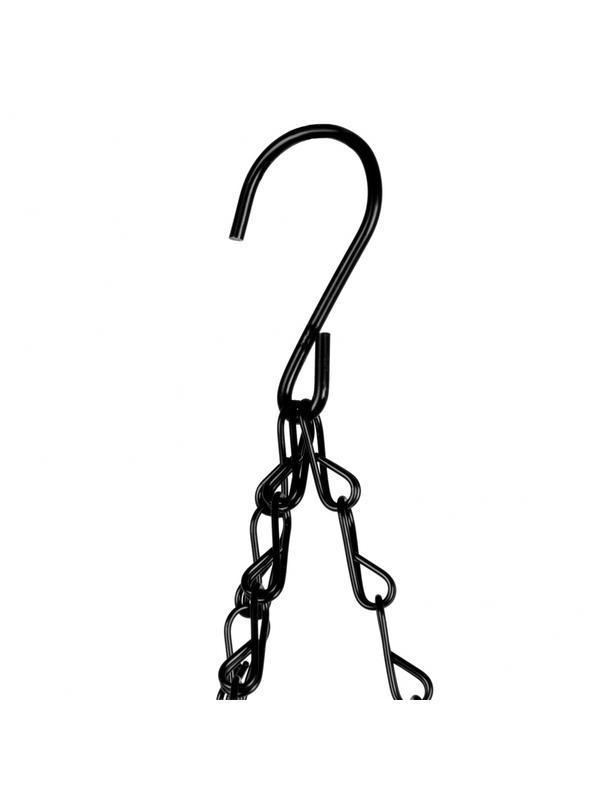 Кашпо подвесное с вкладышем из коковиты, конус D 30 см Palisad