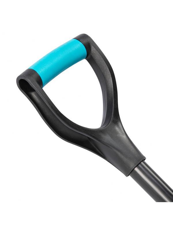 Лопата для уборки снега пластиковая Luxe,460 х 335 х 1300 мм, металлопластиковый черенок, Palisad