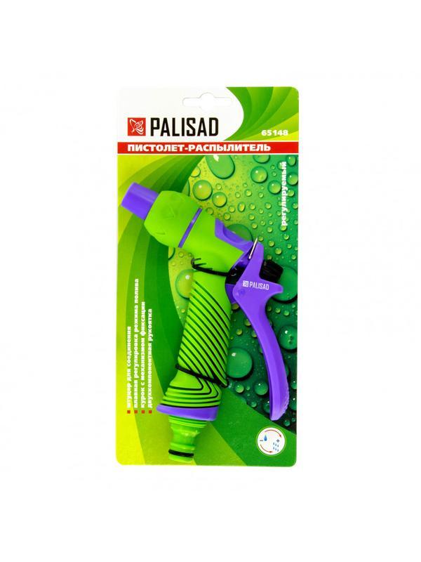 Пистолет-распылитель, регулируемый, эргономичная рукоятка Palisad