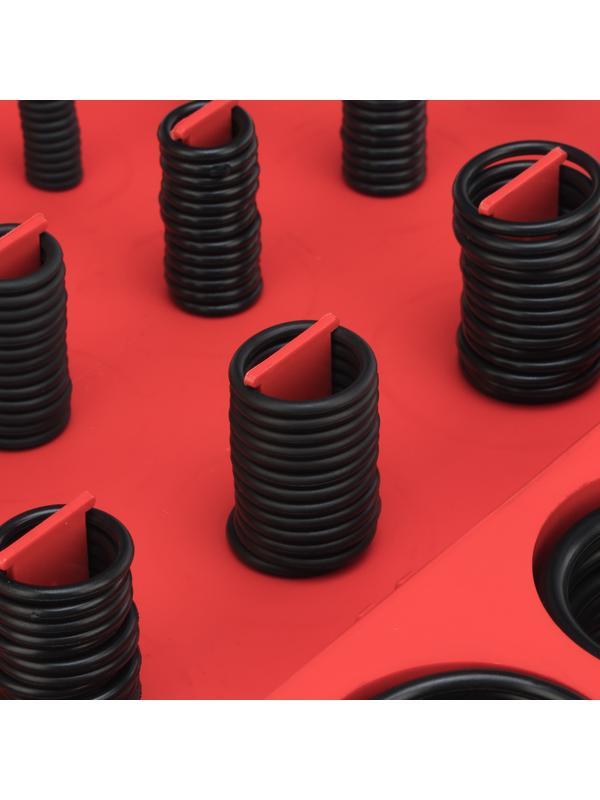 Набор резиновых уплотнительных прокладок, D 7-53 мм, 406 предмета Сибртех