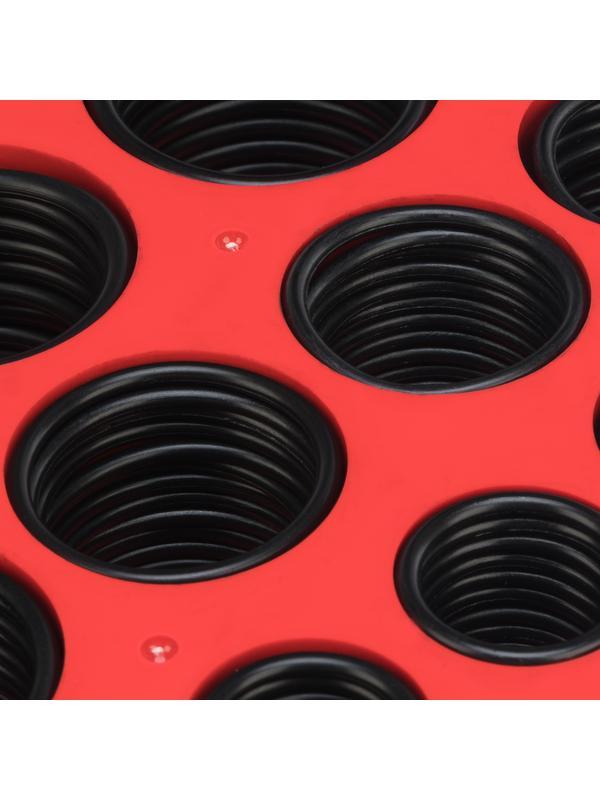 Набор резиновых уплотнительных прокладок, D 7-53 мм, 406 предмета Сибртех