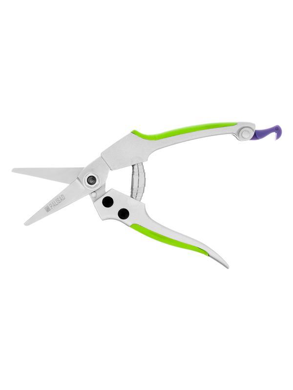 Секатор цветочный, 180 мм, металлические обрезиненные рукоятки, Palisad