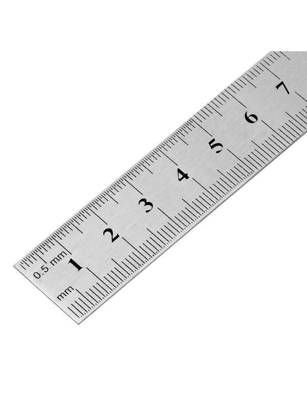 Линейка измерительная, 150 мм, металлическая Sparta