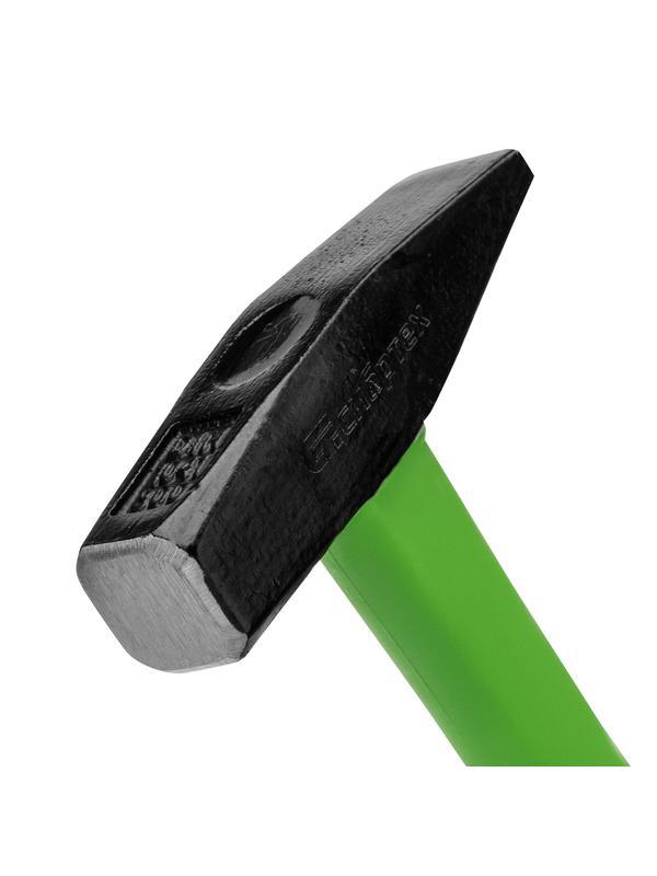 Молоток слесарный, 300 г, фибергласовая обрезиненная рукоятка Сибртех