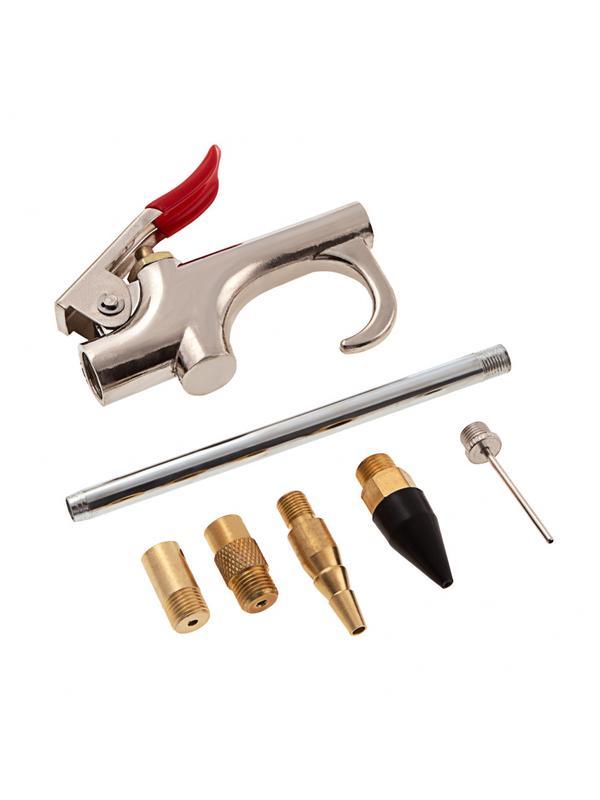 Набор продувочный пистолет, пневмат. в комплекте с насадками, 6 шт Matrix