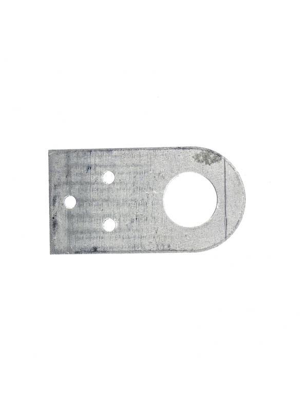 Проушина прямая, 2 мм, 75 х 40 мм, цинк Россия Сибртех